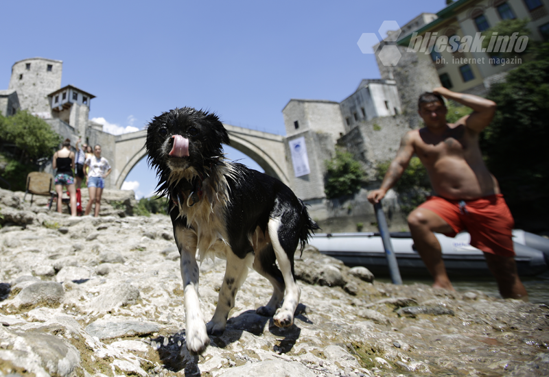 Vrućine u Mostaru - Mostar danas najtopliji u BiH